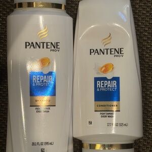 Pantene Pro-V Repair & Protect Shampoo and Conditioner - White & Blue